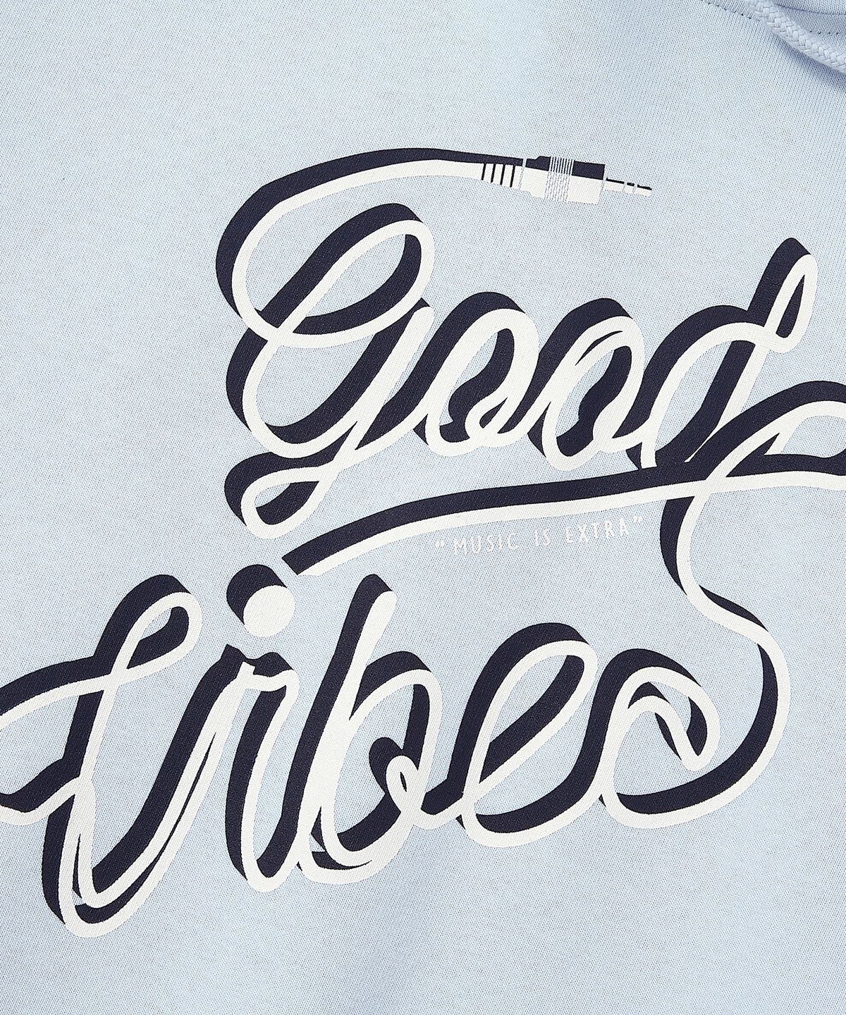 쿨트(KULTE) GOOD VIBES HOODY LBLUE