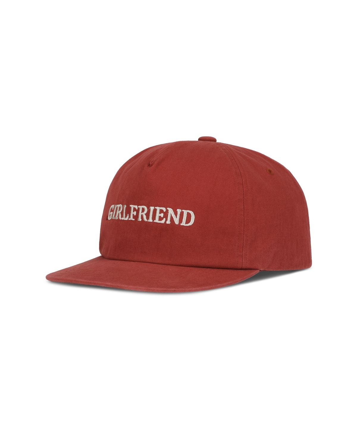 그램 아운스 파운드(GRAM OUNCE POUND) GIRLFRIEND 5-PANEL CAP_Washed Red