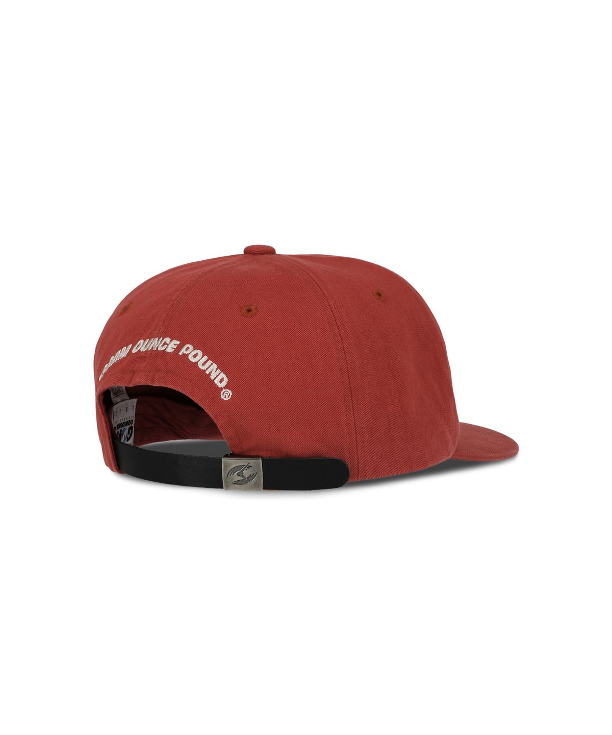 그램 아운스 파운드(GRAM OUNCE POUND) GIRLFRIEND 5-PANEL CAP_Washed Red