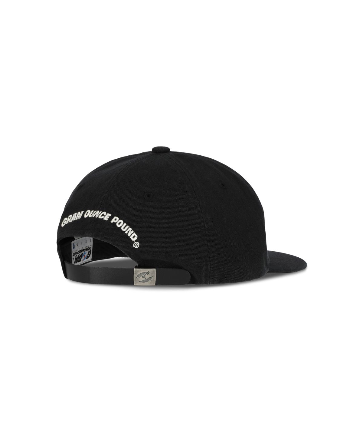 그램 아운스 파운드(GRAM OUNCE POUND) GIRLFRIEND 5-PANEL CAP_Washed Black