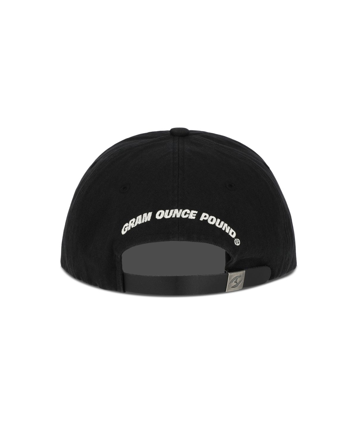 그램 아운스 파운드(GRAM OUNCE POUND) GIRLFRIEND 5-PANEL CAP_Washed Black