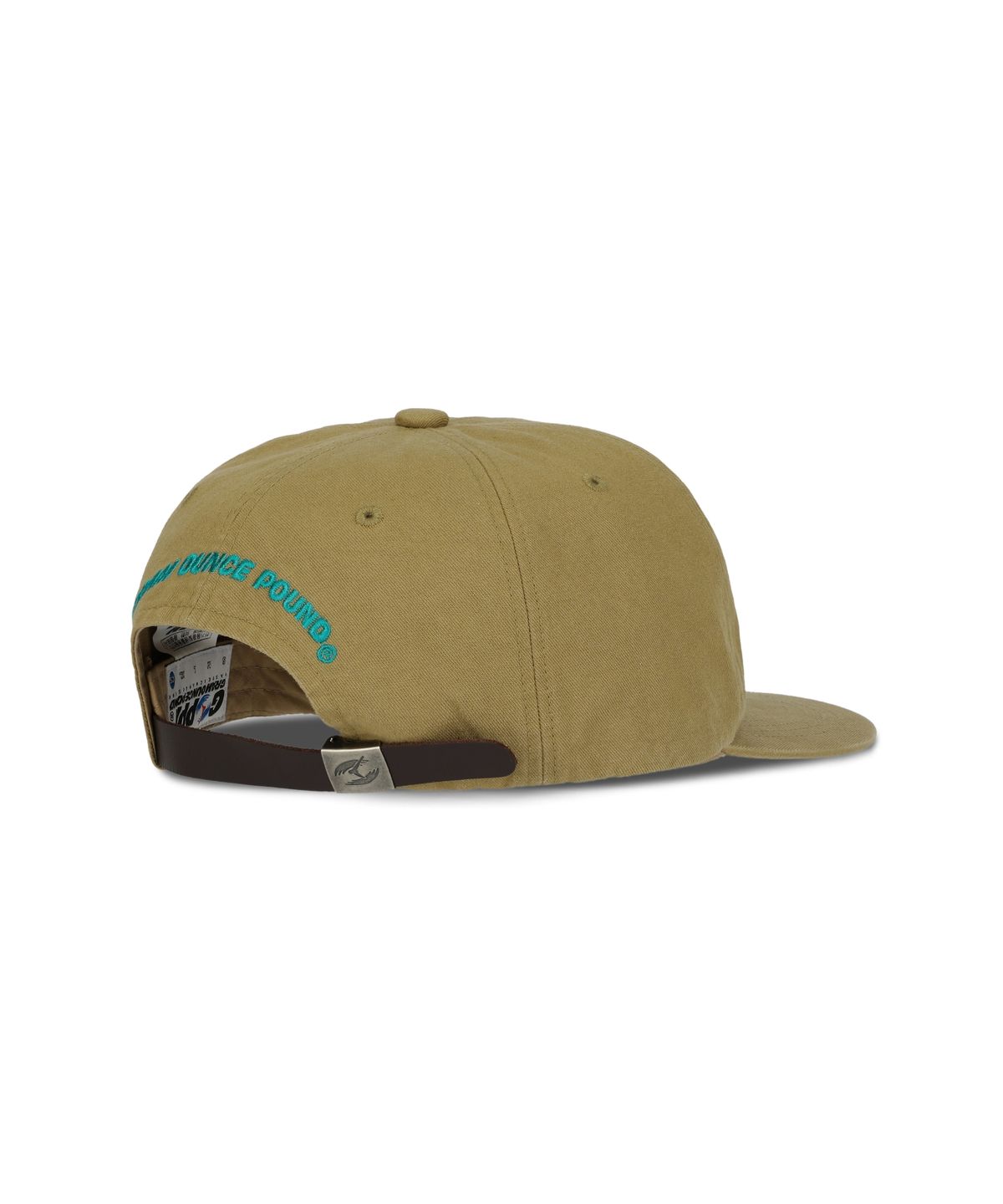 그램 아운스 파운드(GRAM OUNCE POUND) GIRLFRIEND 5-PANEL CAP_Washed Brown