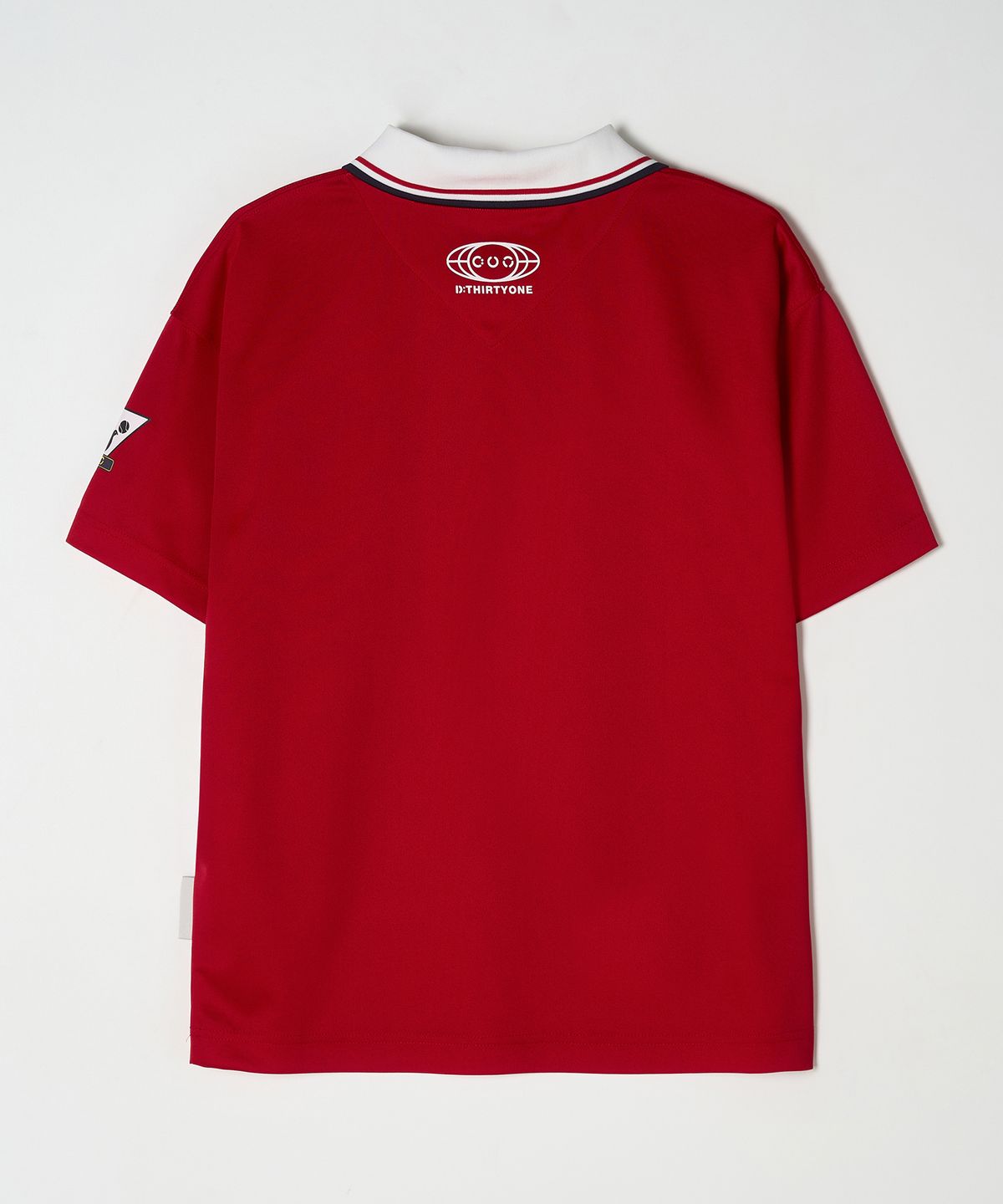디써티원(DTHIRTYONE) (WOMAN) Football Jersey Polo (Red)