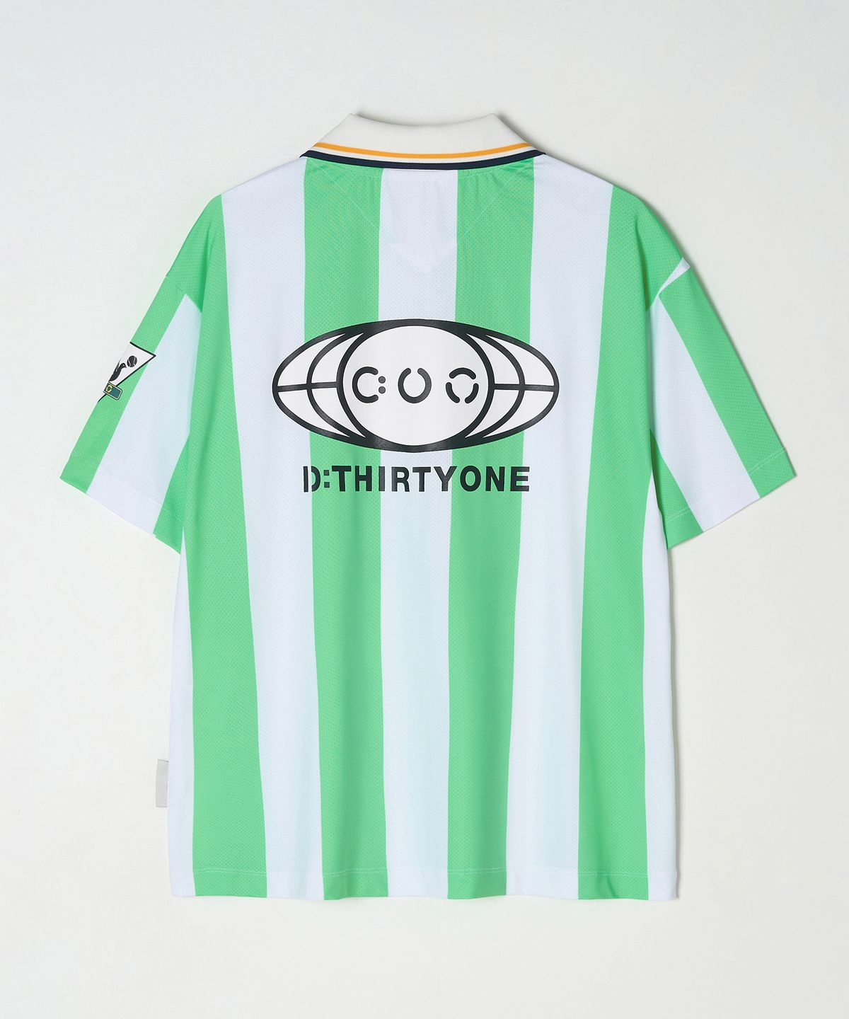 디써티원(DTHIRTYONE) Stripe Football Jersey Polo (Mint Green)