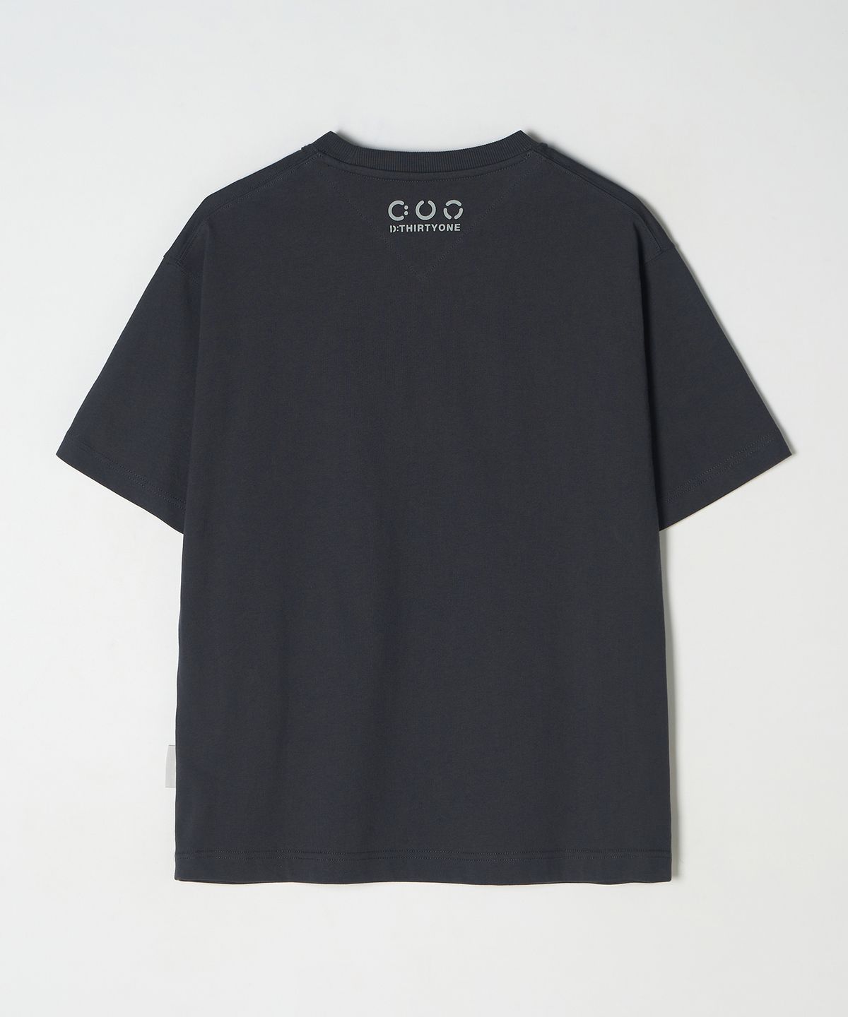디써티원(DTHIRTYONE) (WOMAN) Skateboarding Dit T-Shirt (Charcoal Grey)