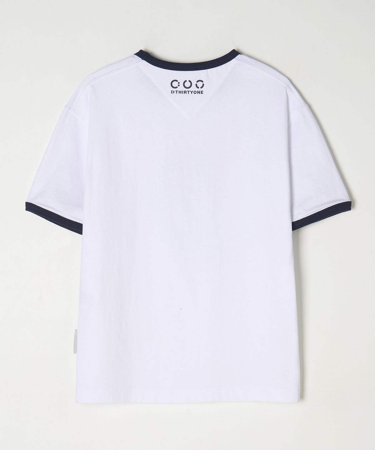 디써티원(DTHIRTYONE) (WOMAN) D: Logo Ringer T-Shirt (White)