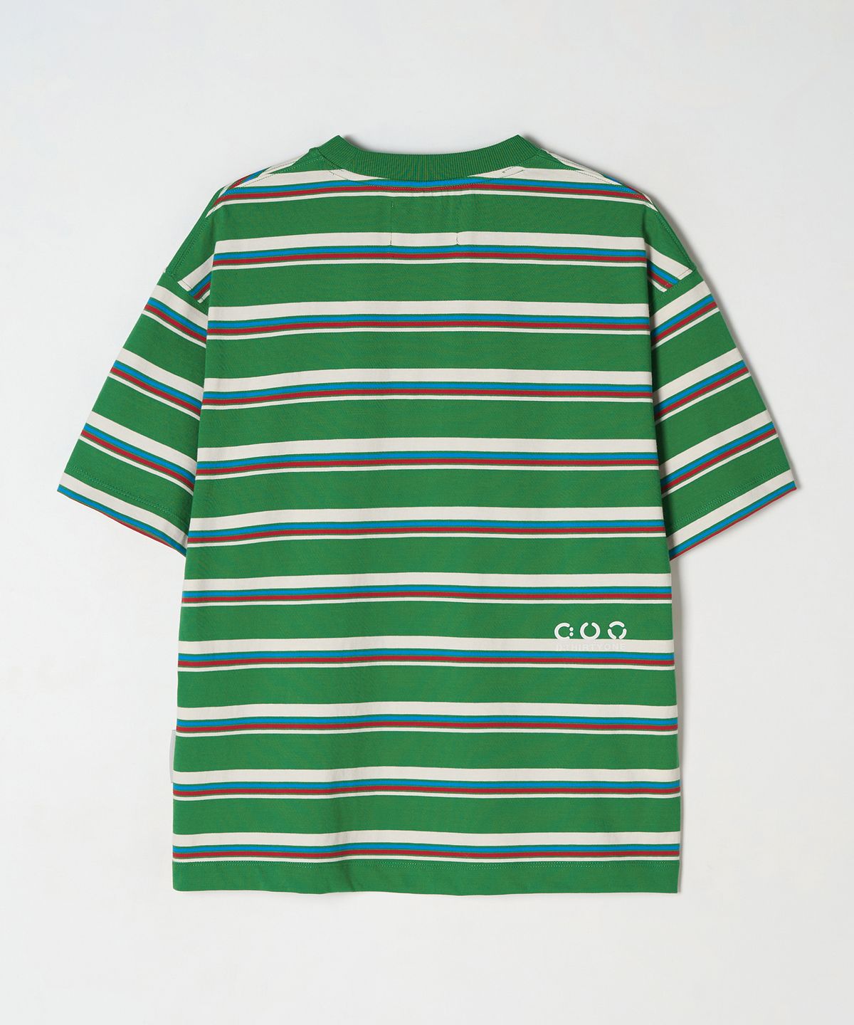디써티원(DTHIRTYONE) Multi Stripe T-Shirt (Green)