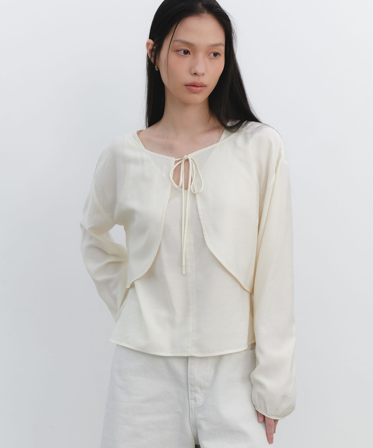 유라고(URAGO) Joy bolero blouse