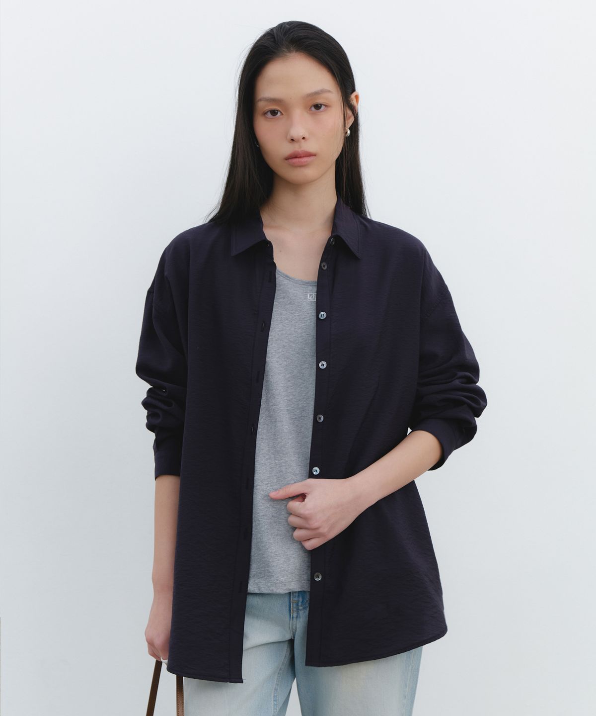 유라고(URAGO) Silky classic shirt