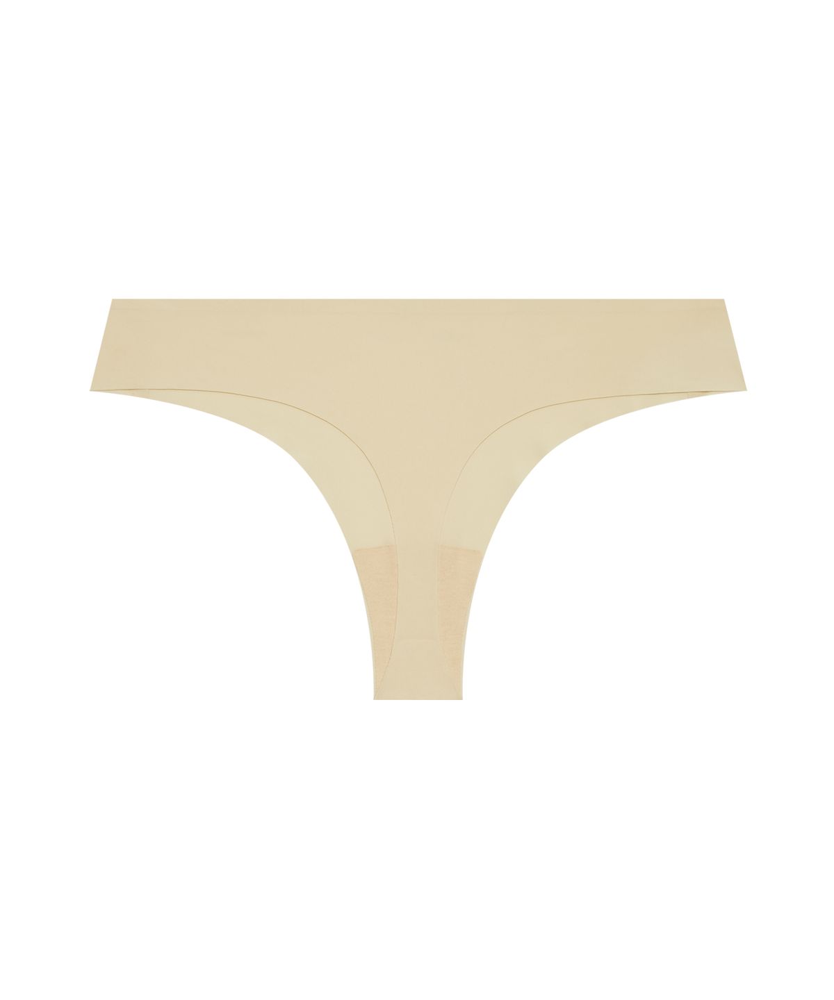 게스언더웨어(GUESS UNDERWEAR) 실루엣 퓨징 티팬티 - 베이지