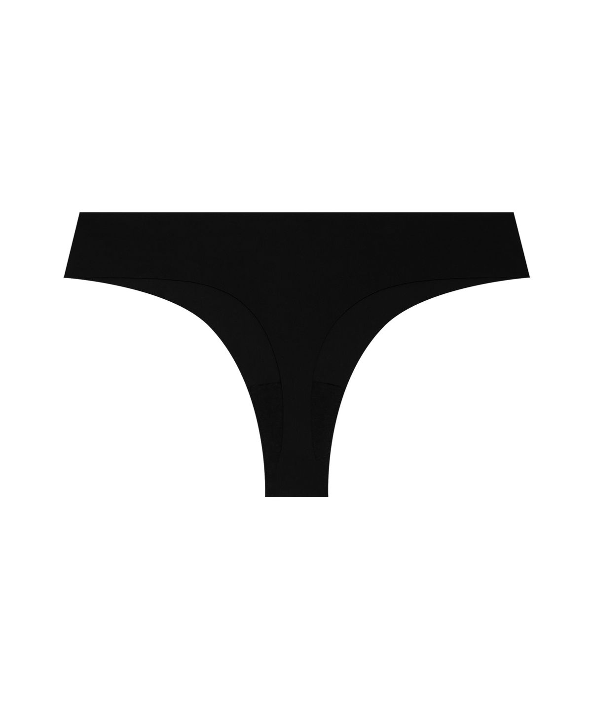 게스언더웨어(GUESS UNDERWEAR) 실루엣 퓨징 티팬티 - 블랙
