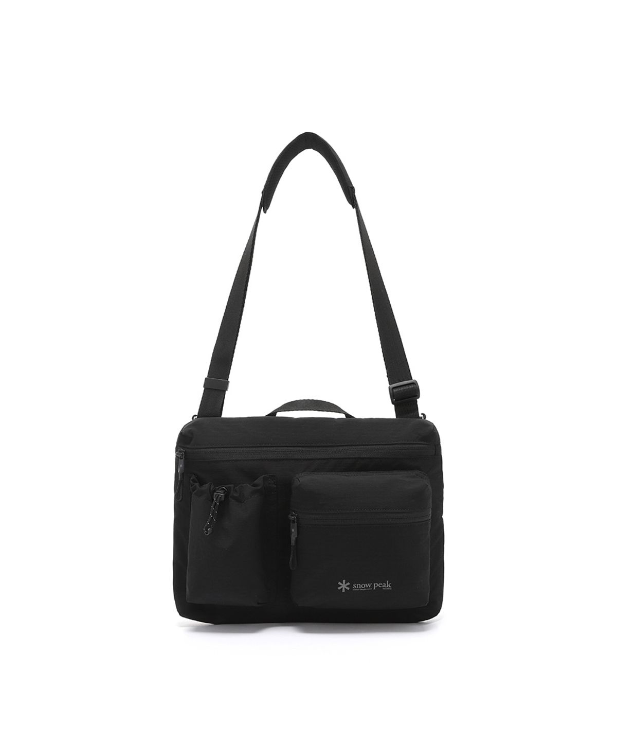 스노우피크 어패럴(SNOWPEAK APPAREL) 듀얼테크 유틸리티 크로스백 (S25SUFCB36) Black