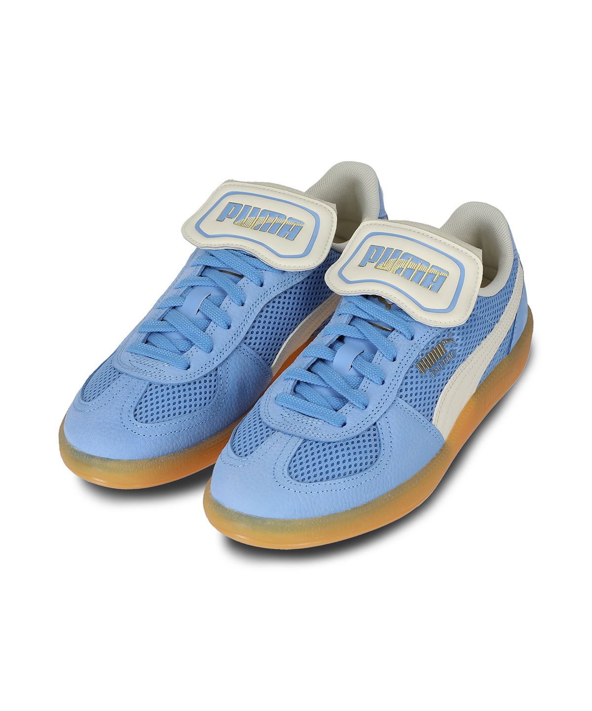 푸마(PUMA) 팔레르모 프리미엄 메쉬 - 팀라이트블루:아이보리 / 404272-01