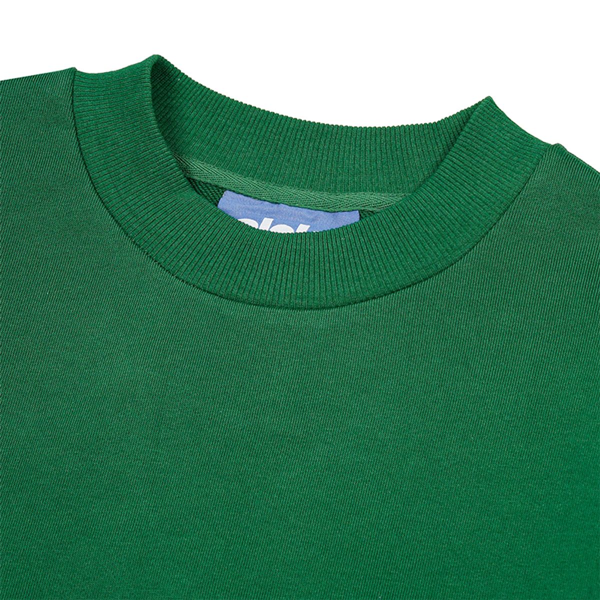 올롤로(OLOLO) Cursive Logo Sweatshirt - Green