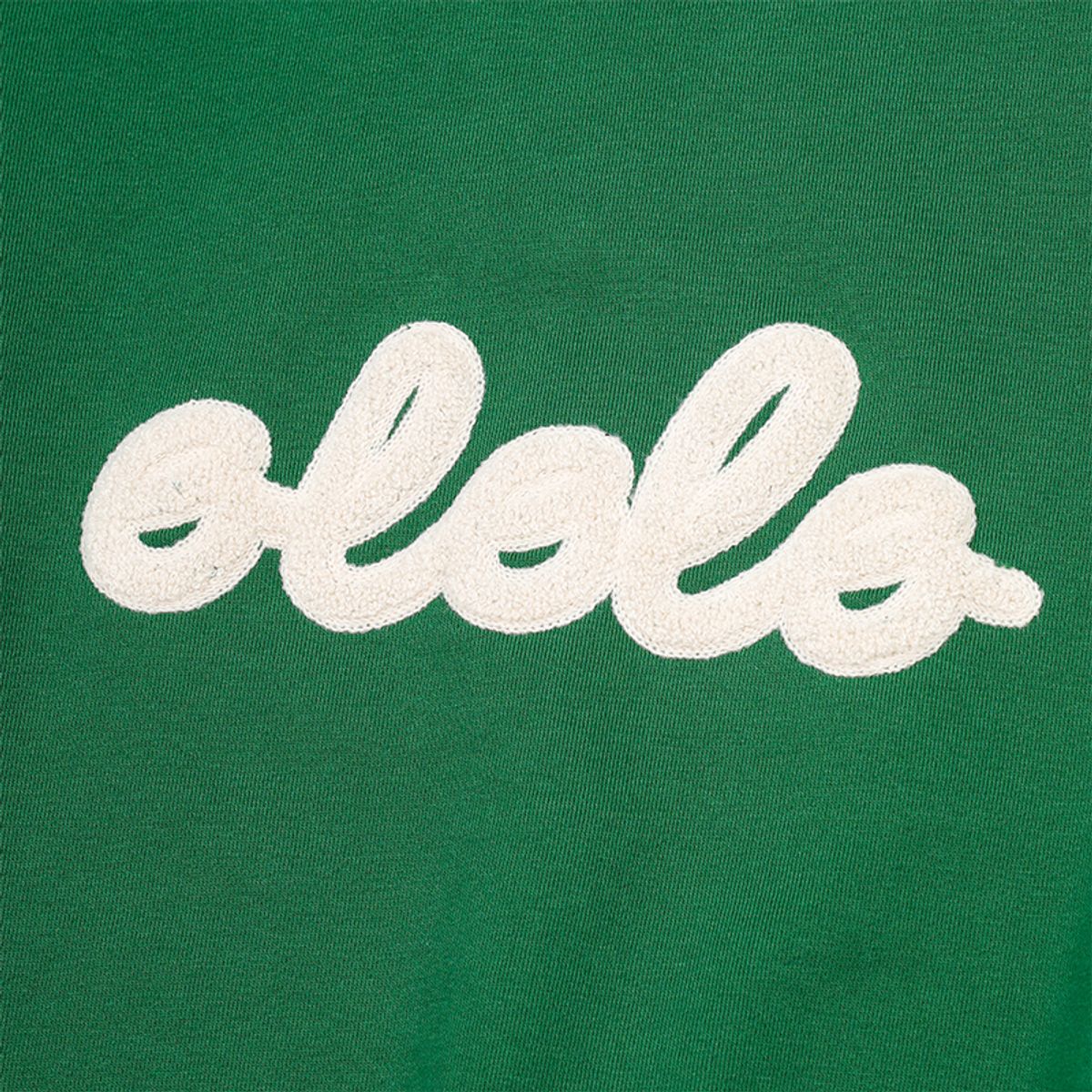 올롤로(OLOLO) Cursive Logo Sweatshirt - Green