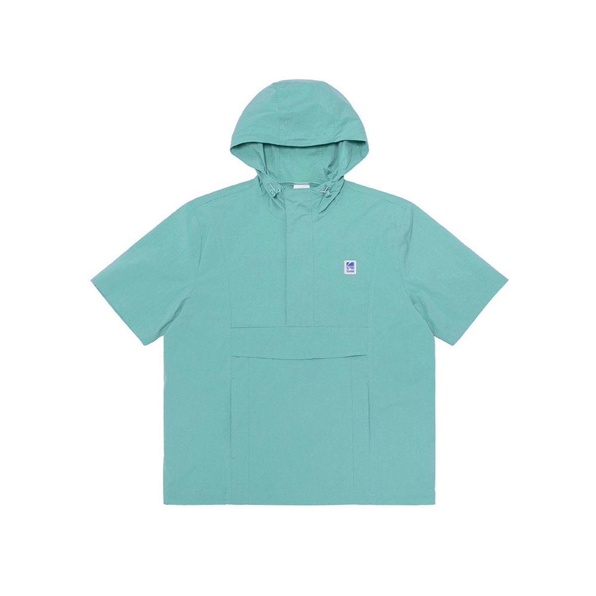코닥(KODAK) 브리즈 후드 반팔 아노락 MINT GREEN