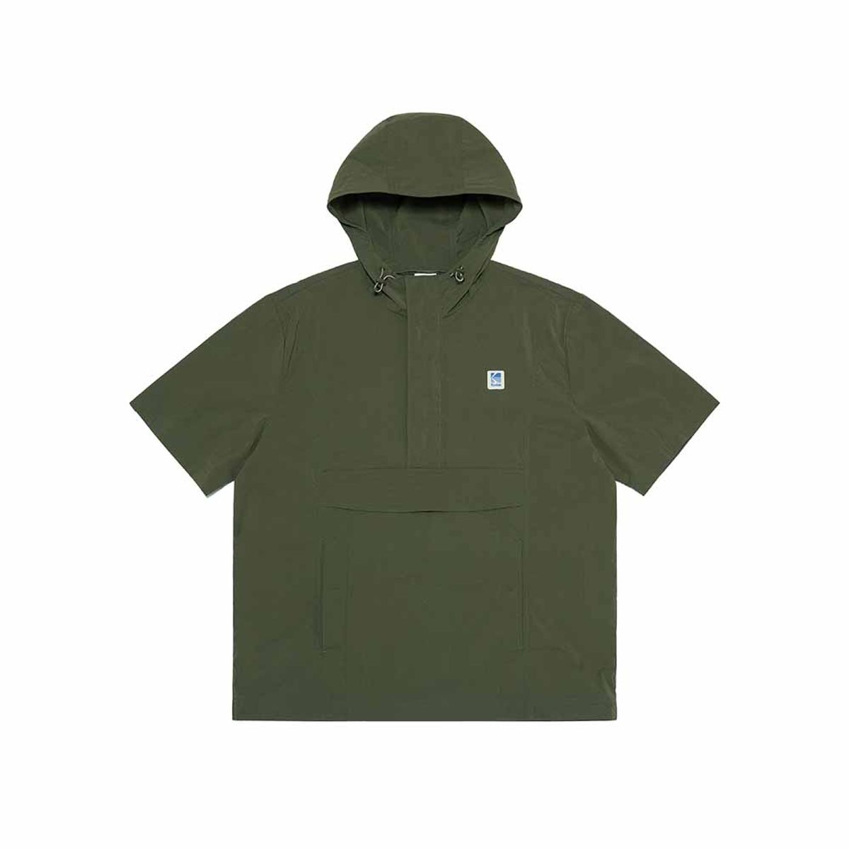 코닥(KODAK) 브리즈 후드 반팔 아노락 KHAKI