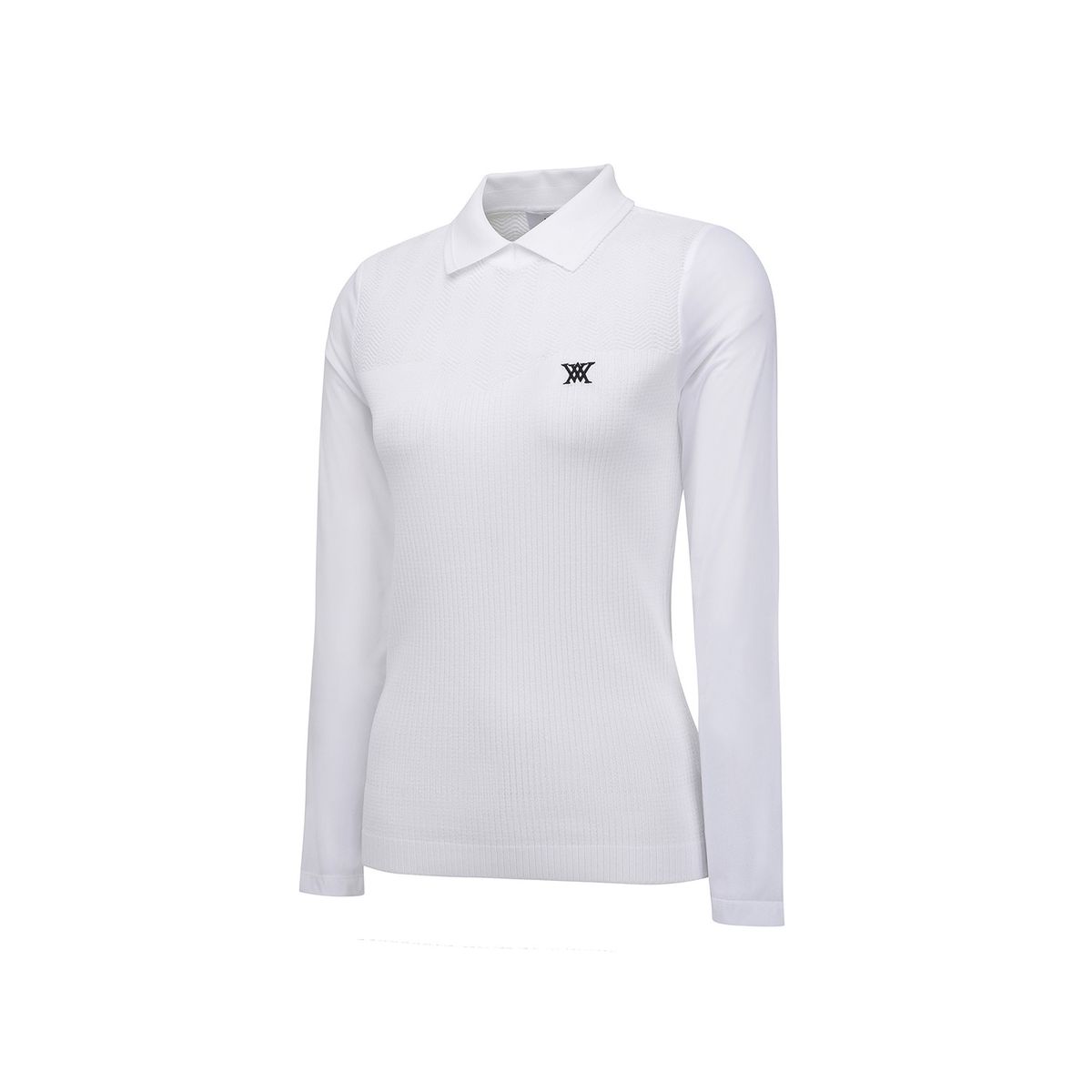 어뉴골프(ANEW GOLF) WOMEN SM HYBRID SWEATER_WH