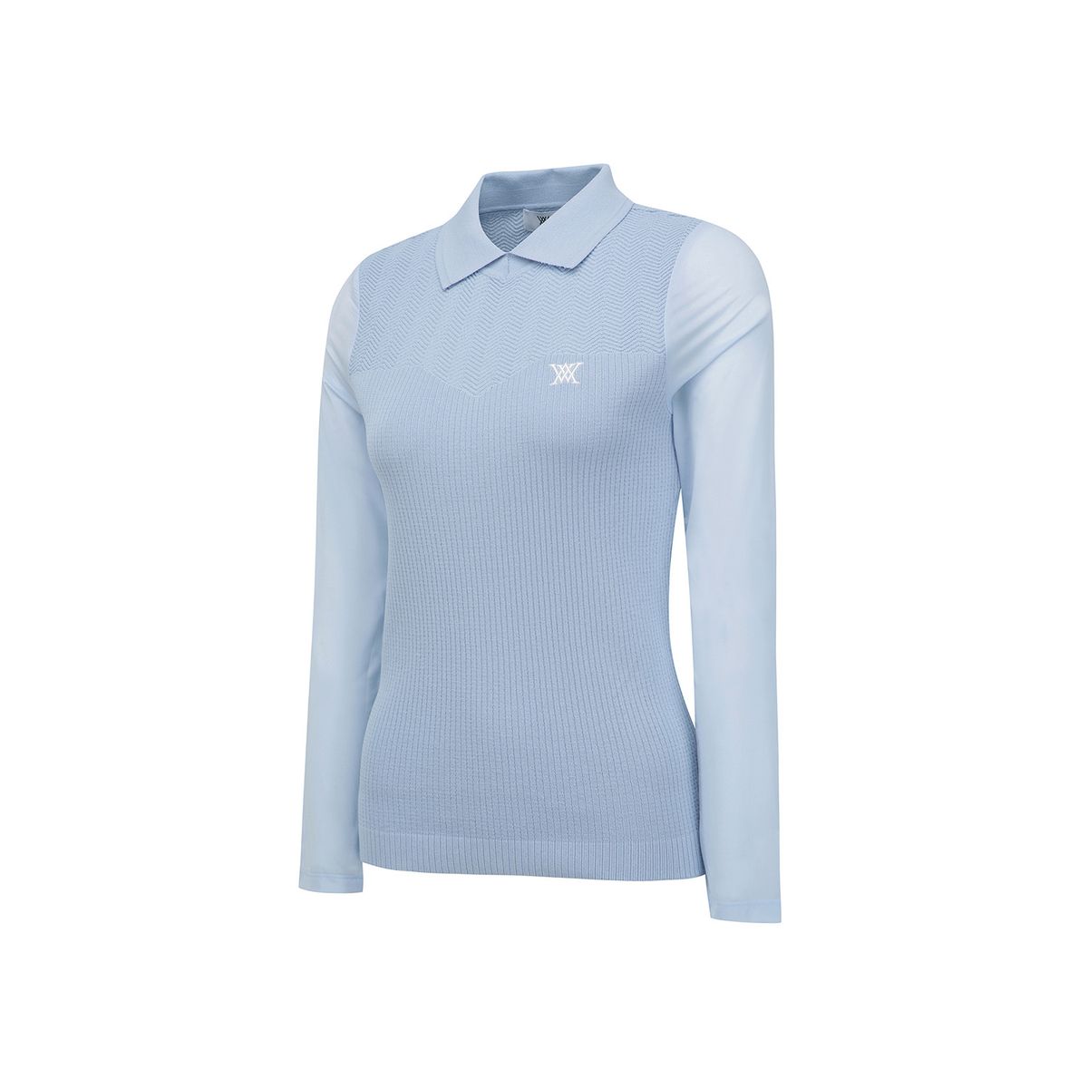 어뉴골프(ANEW GOLF) WOMEN SM HYBRID SWEATER_LB