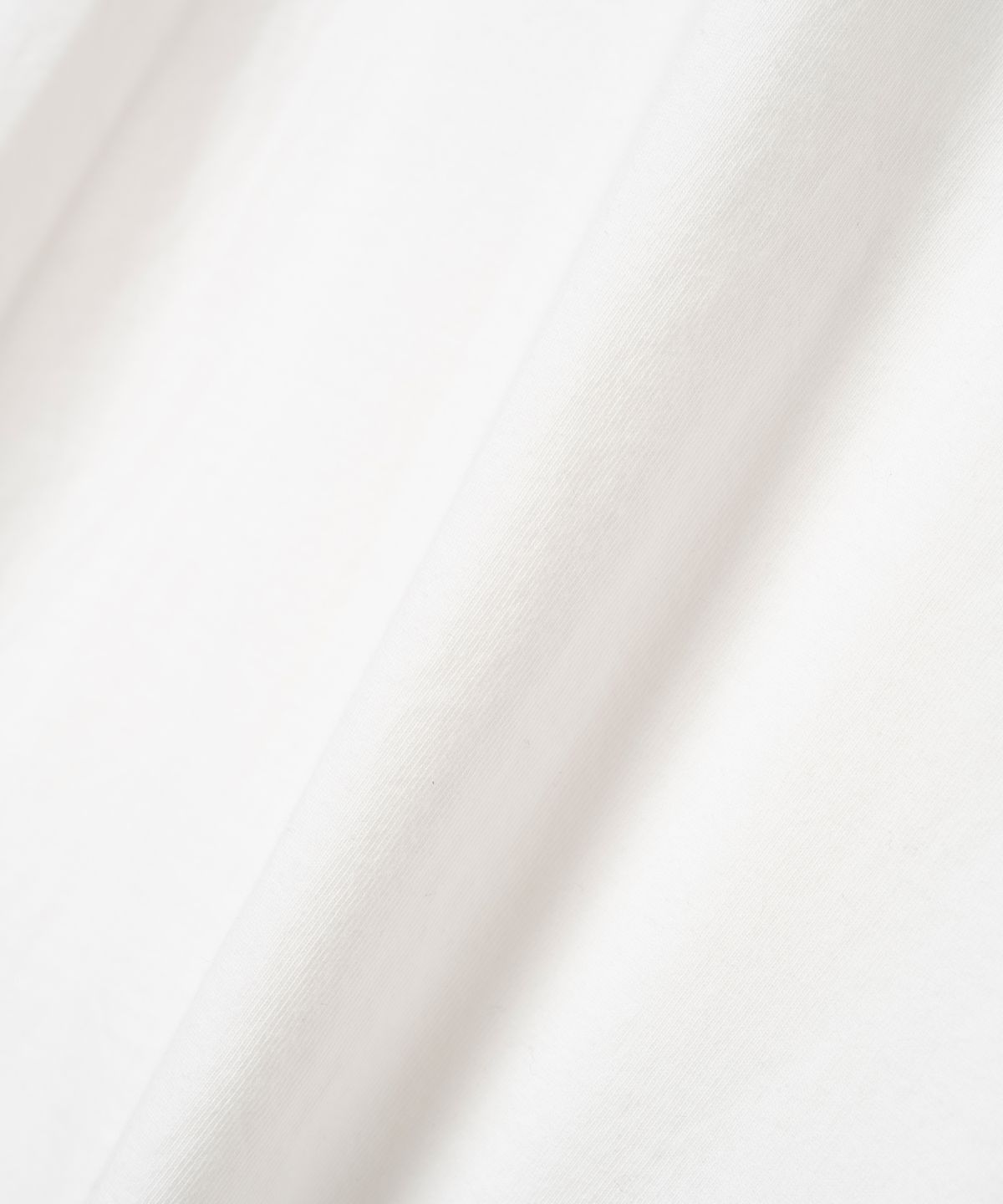 밀로 아카이브(MILLO ARCHIVE) 크레이프 크레센도 티셔츠 [화이트]