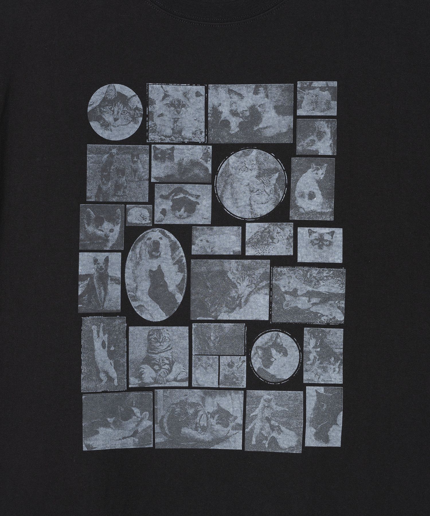 MILLO ARCHIVE ♥ Custom Frame Cat T-Shirts/ 追跡付 MUSINSA | MILLO ARCHIVE Custom Frame Cat T-Shirt [Black]