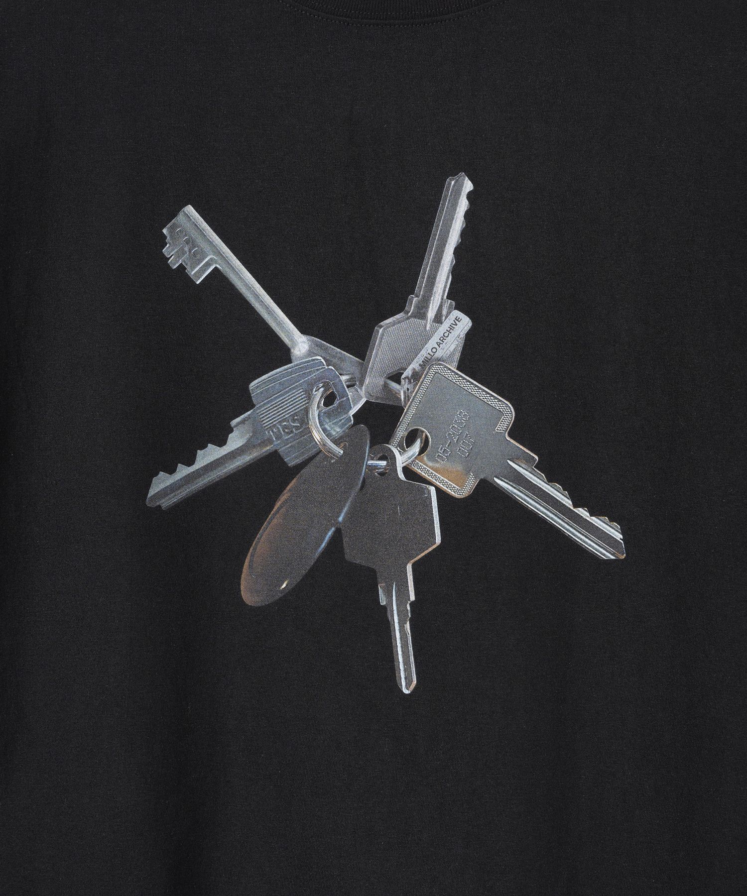 MILLO ARCHIVE ♥ Bold Key T-Shirts/ 追跡付 MUSINSA | MILLO ARCHIVE Bold Key T-Shirt [Black]