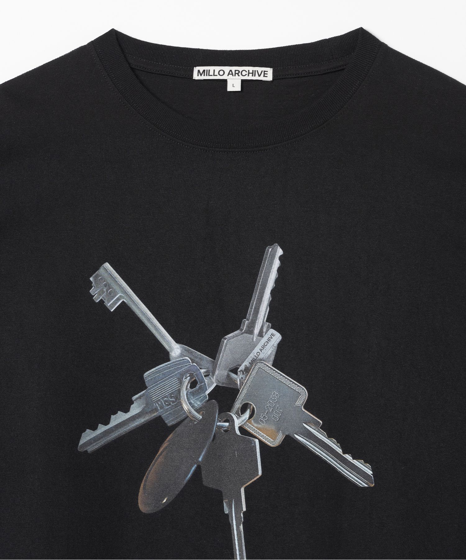MILLO ARCHIVE ♥ Bold Key T-Shirts/ 追跡付 MUSINSA | MILLO ARCHIVE Bold Key T-Shirt [Black]