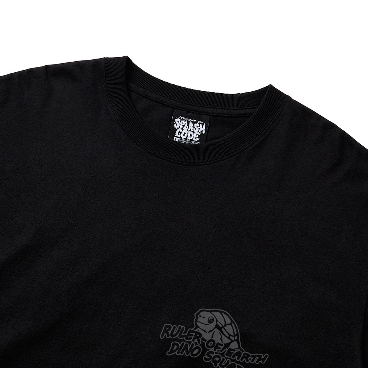 스플래시코드(SPLASHCODE) 롱슬리브 블랙 - 디노스(Dinos)