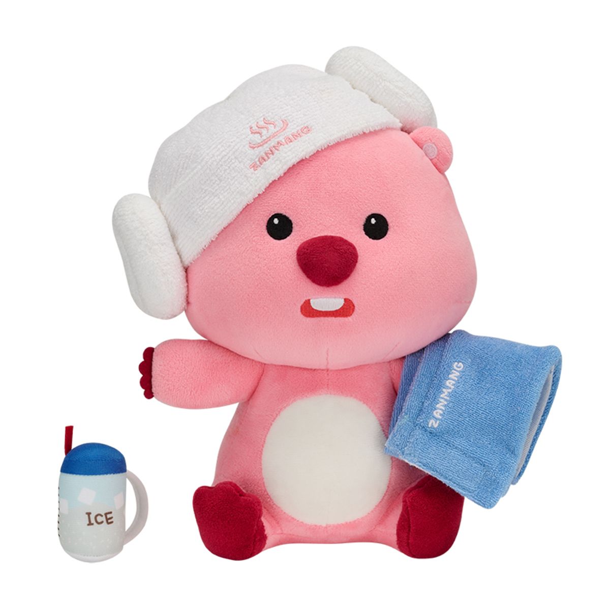 잔망루피(ZANMANGLOOPY) 목욕 인형 25cm