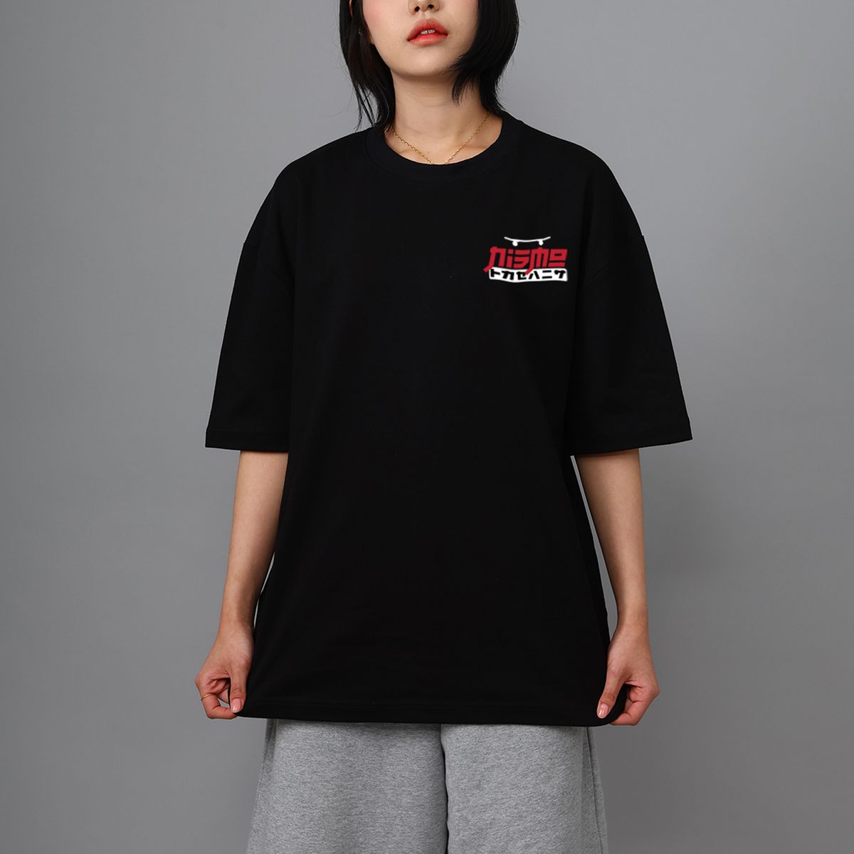 스타일릭스(STYLIX) SK8 순면 오버핏 반팔 티셔츠 4COLOR