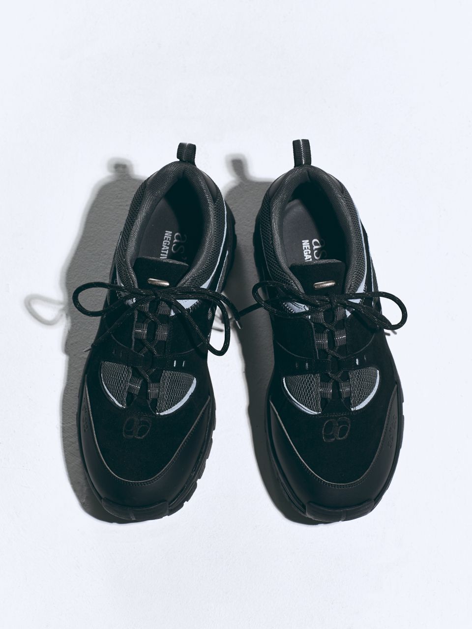 MUSINSA公式 | ASON [ASON x NEGATIVETHREE] TREKFORCE SNEAKERS / BLACK