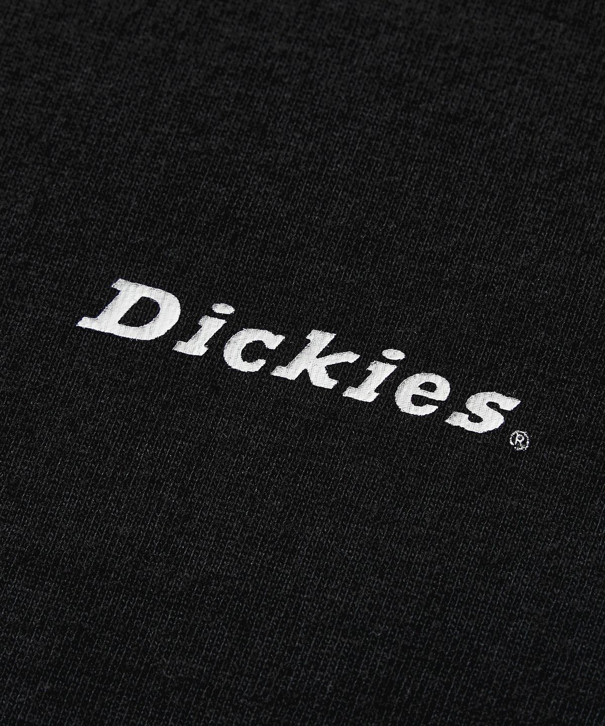 디키즈(DICKIES) [2PACK] 베이직 폰트 로고 티셔츠 Black