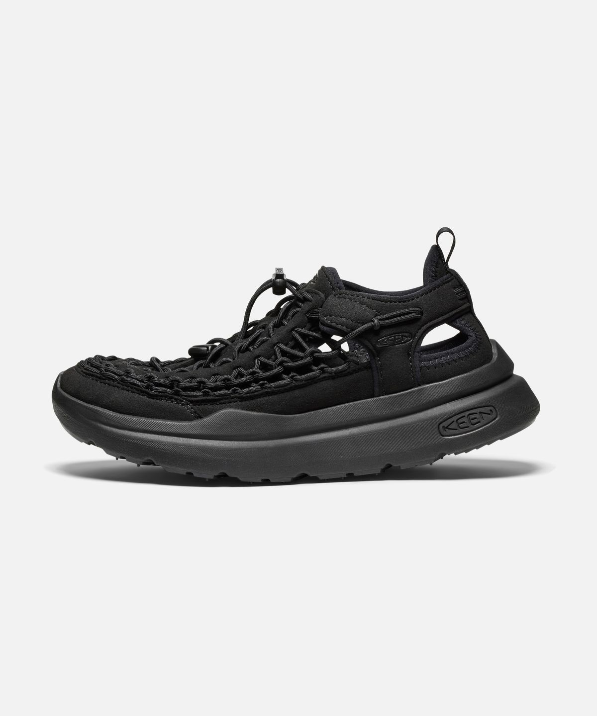 킨(KEEN) 유니크 워킹 여성 샌들 BLACK/BLACK