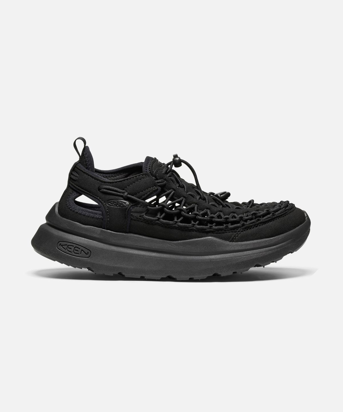 킨(KEEN) 유니크 워킹 여성 샌들 BLACK/BLACK