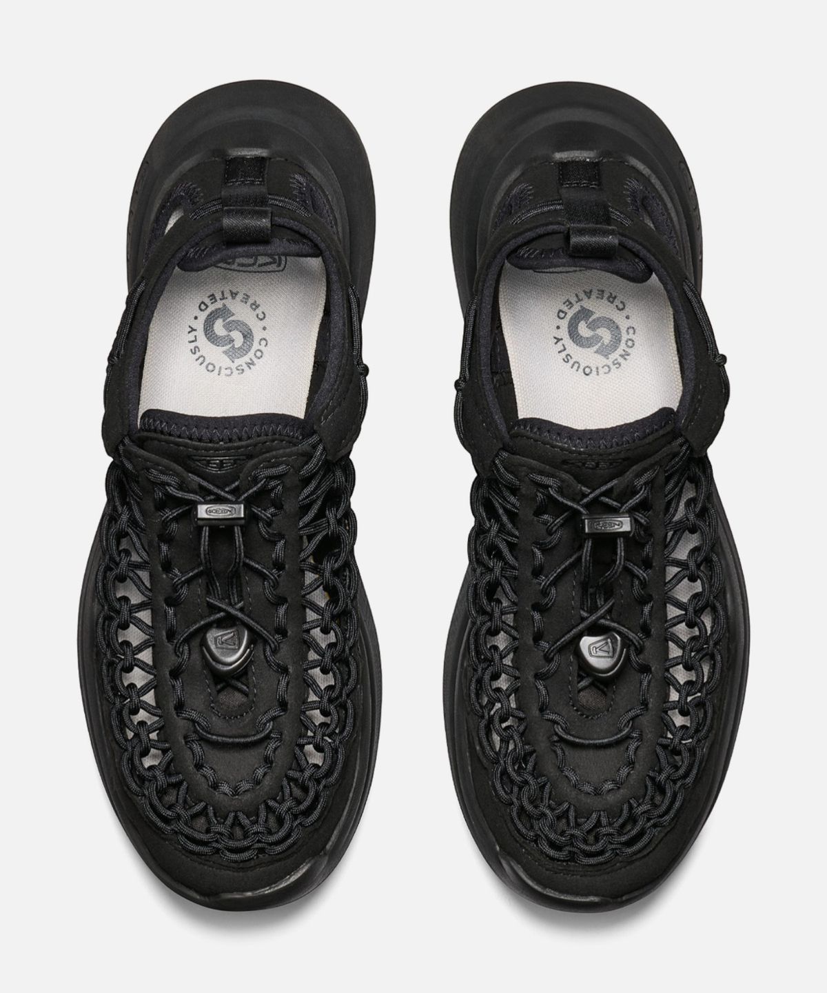 킨(KEEN) 유니크 워킹 여성 샌들 BLACK/BLACK