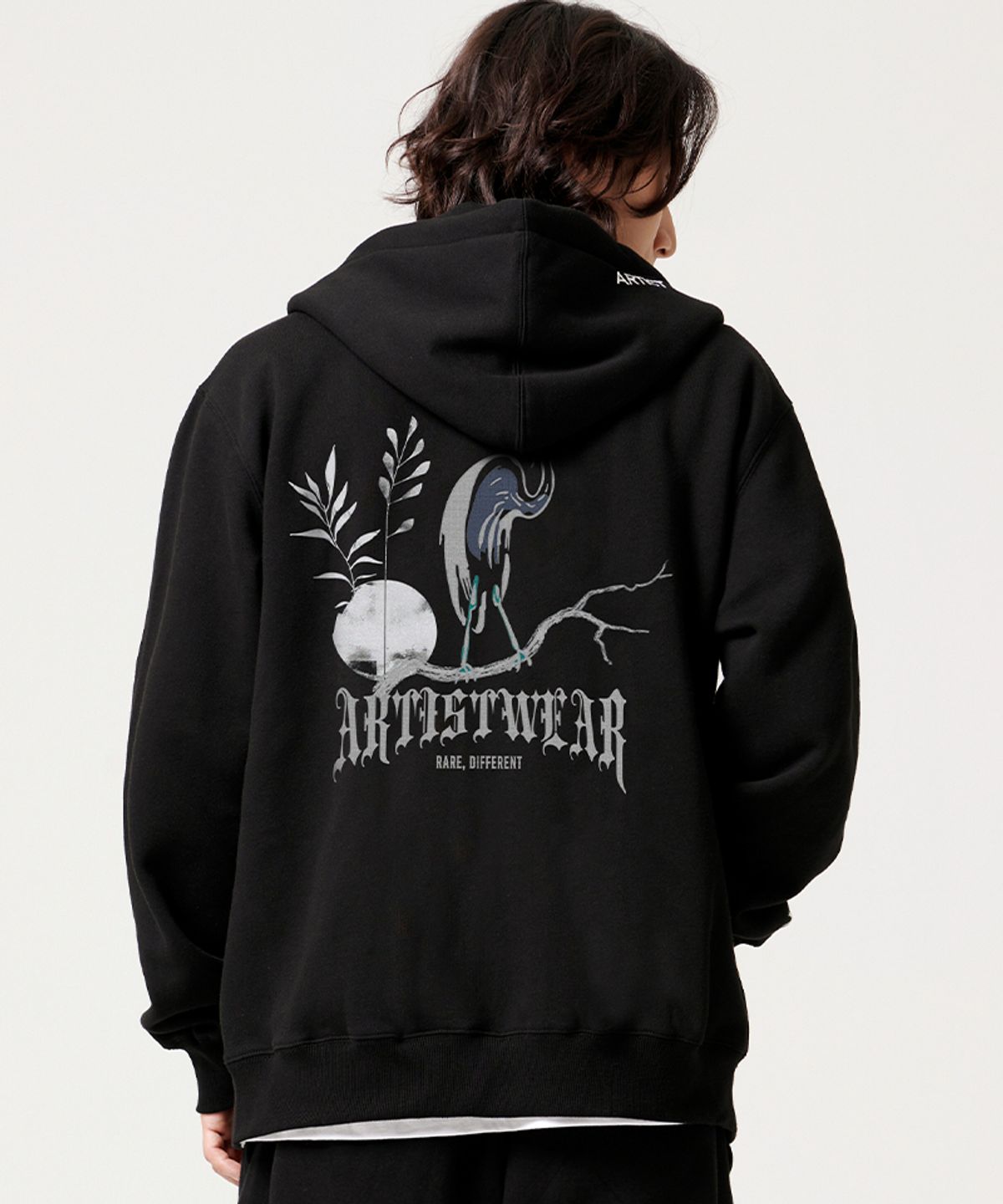 아티스트웨어(ARTISTWEAR) [ATW] 오리엔탈 크레인 후드집업