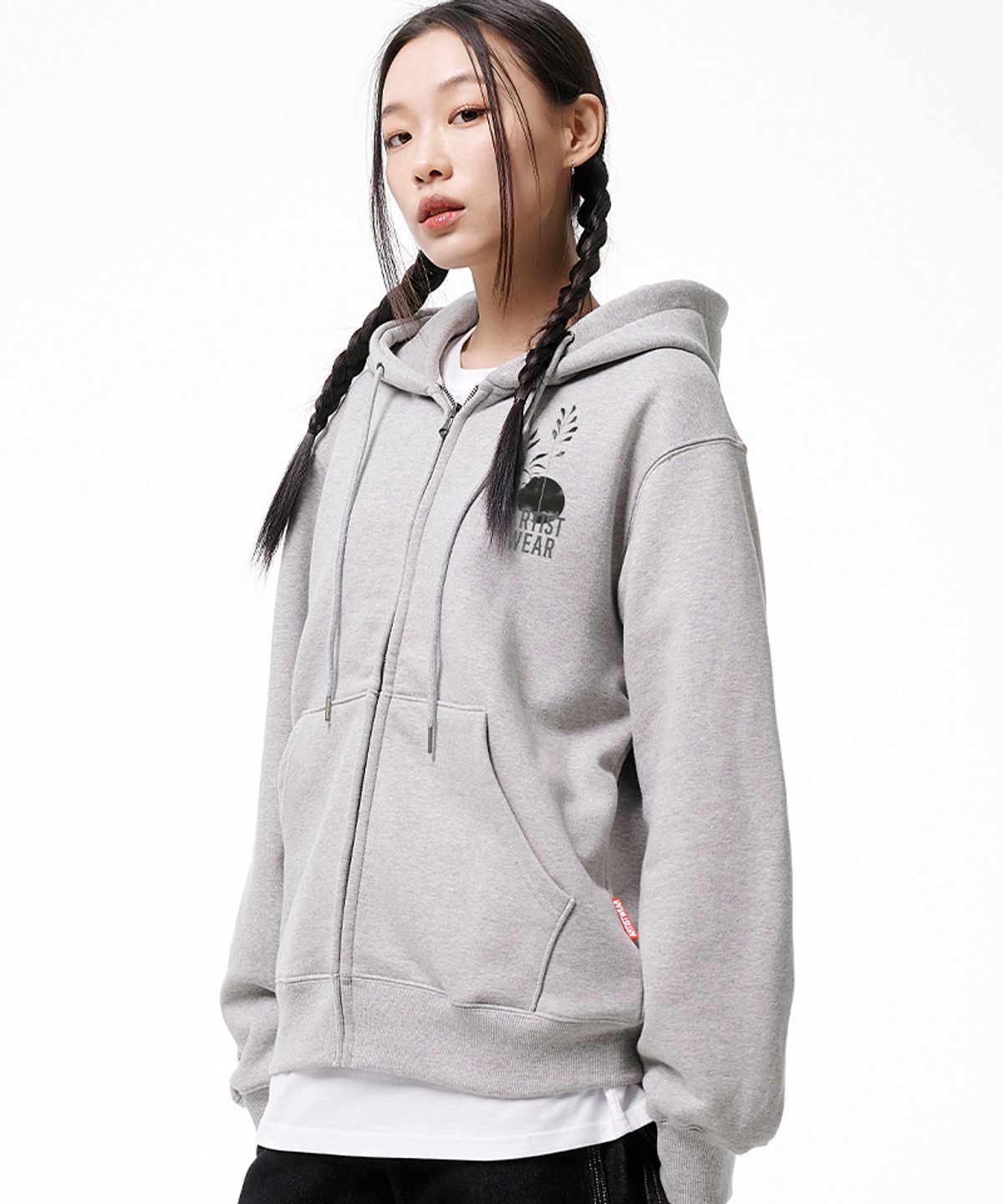 아티스트웨어(ARTISTWEAR) [ATW] 오리엔탈 크레인 후드집업