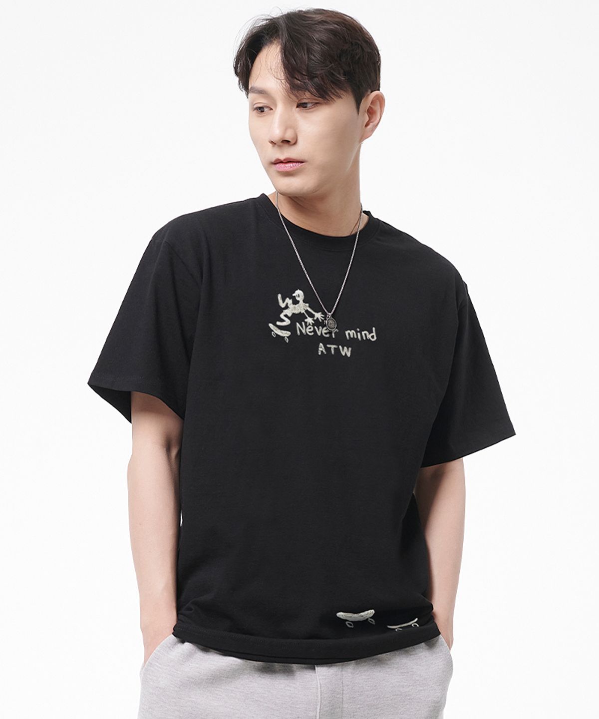 아티스트웨어(ARTISTWEAR) [ATW] 네버마인드 반팔티