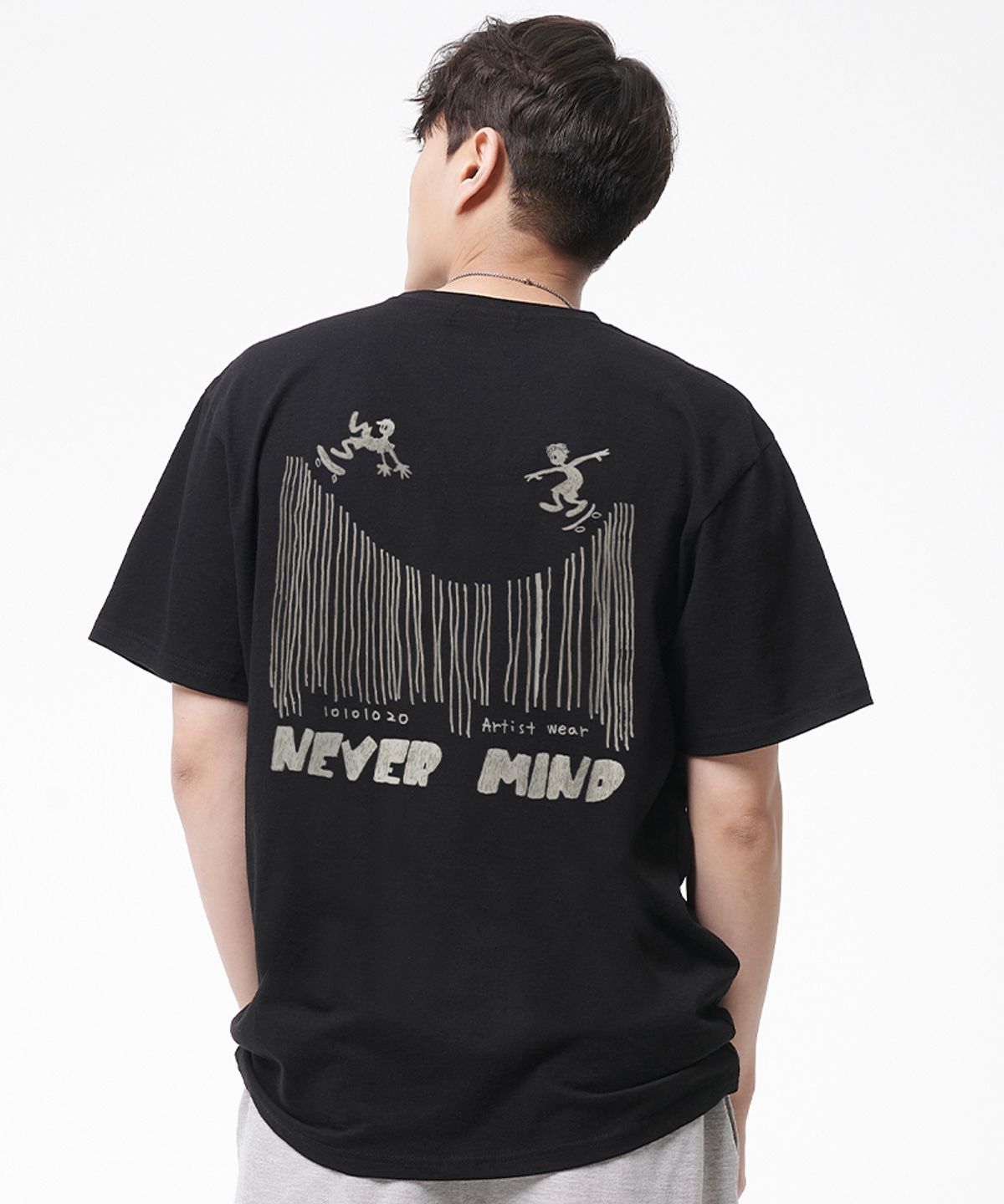 아티스트웨어(ARTISTWEAR) [ATW] 네버마인드 반팔티
