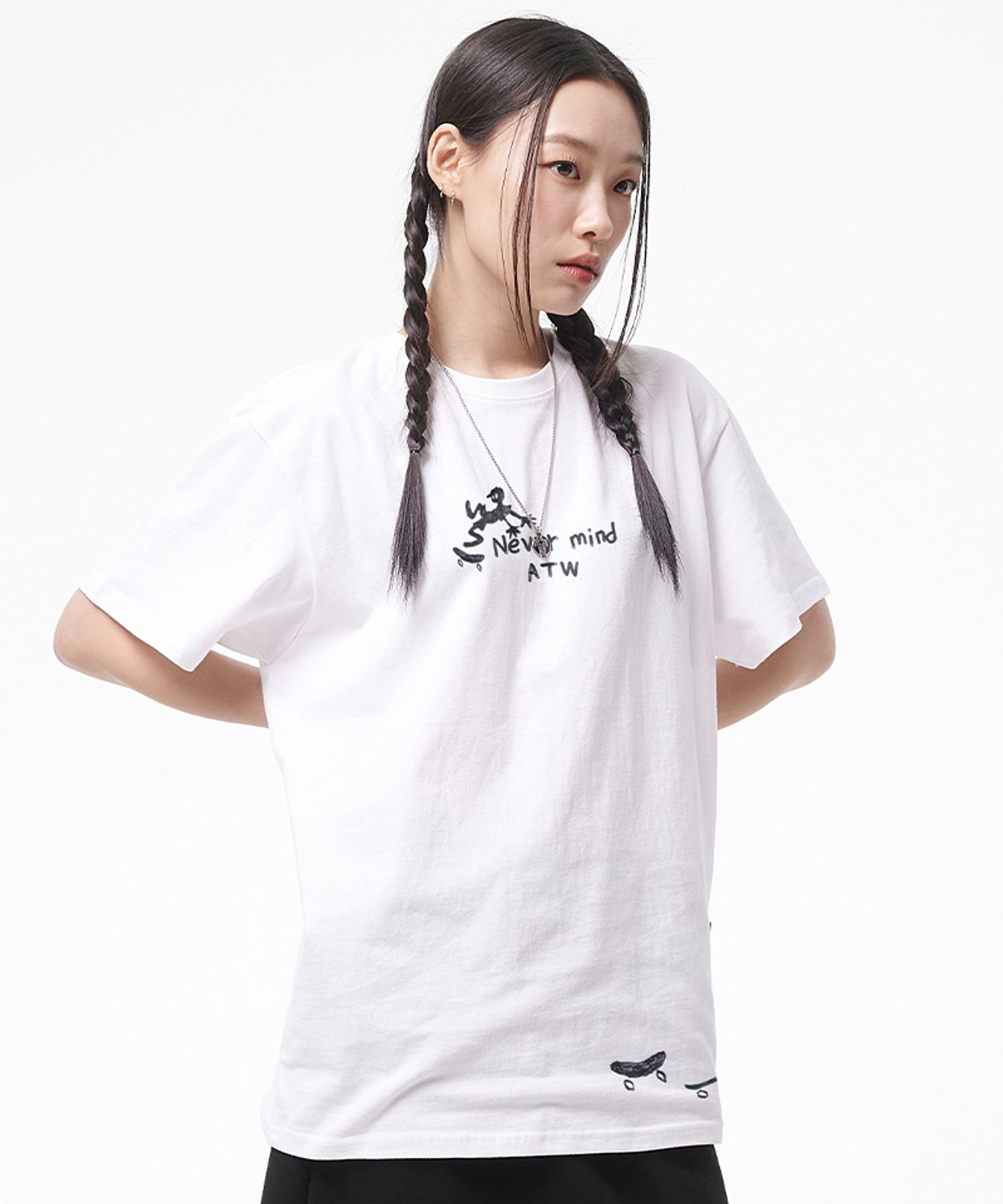 아티스트웨어(ARTISTWEAR) [ATW] 네버마인드 반팔티