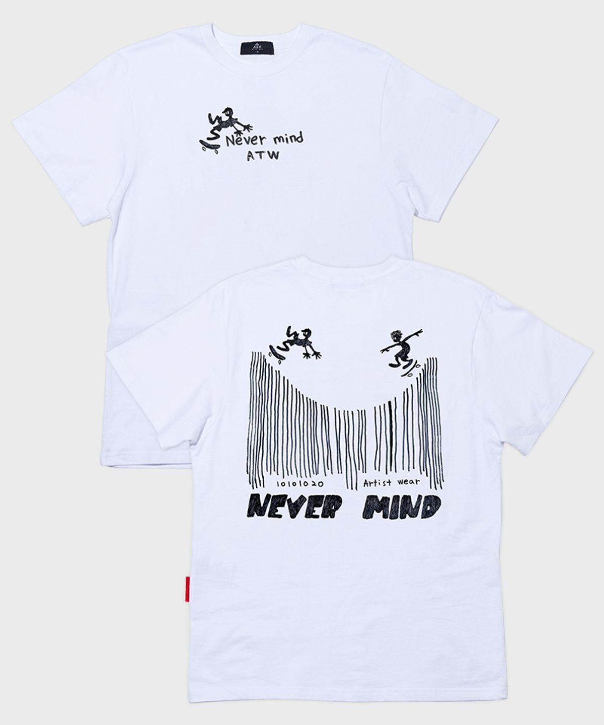 아티스트웨어(ARTISTWEAR) [ATW] 네버마인드 반팔티