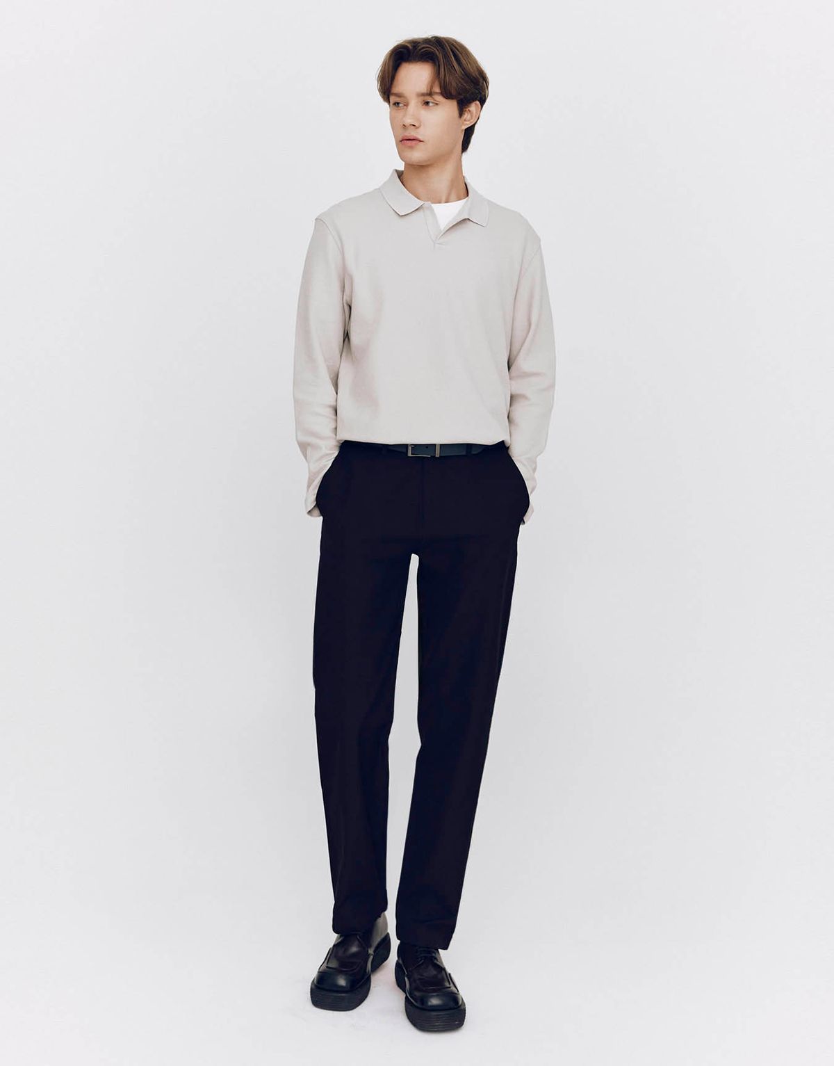 지오다노(GIORDANO) 테크 테이퍼드 히든밴딩 슬랙스 115512 [4color]