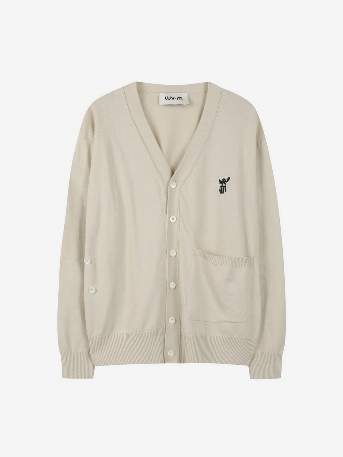 엘유브이엠(LUVM) MITCHI V-NECK CARDIGAN_MINT