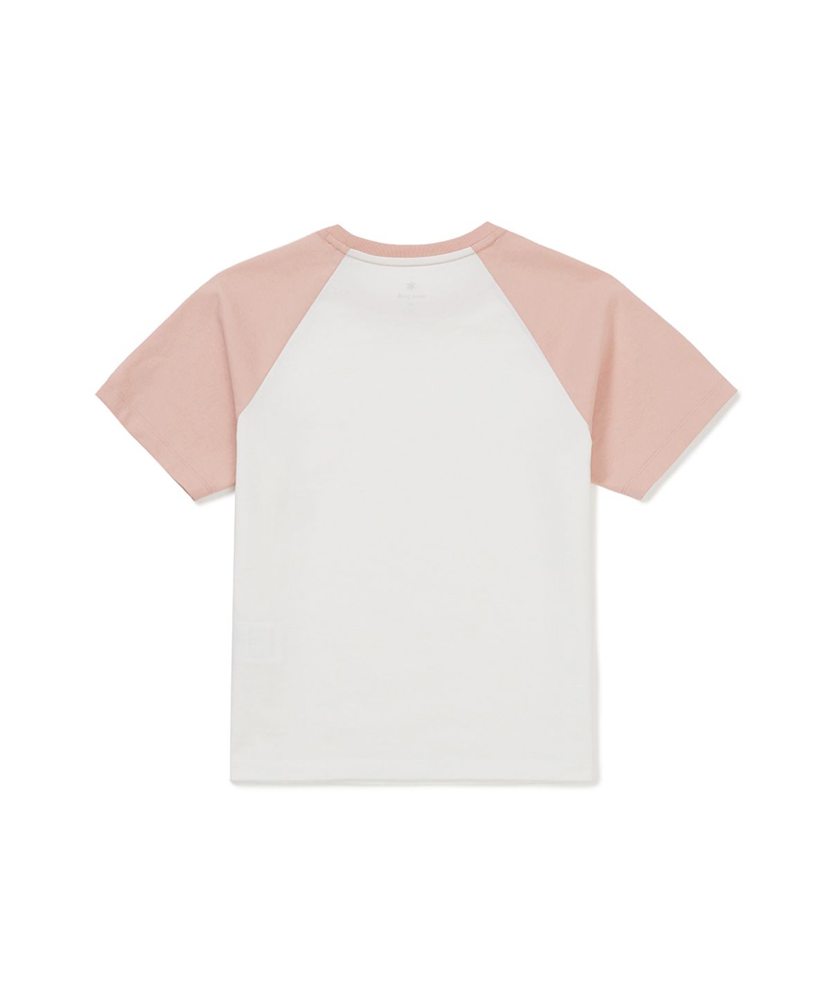 스노우피크 어패럴 키즈(SNOWPEAK APPAREL KIDS) 키즈 에어로쿨 배색 반팔 티셔츠 (S25MKFTS96) Light Pink