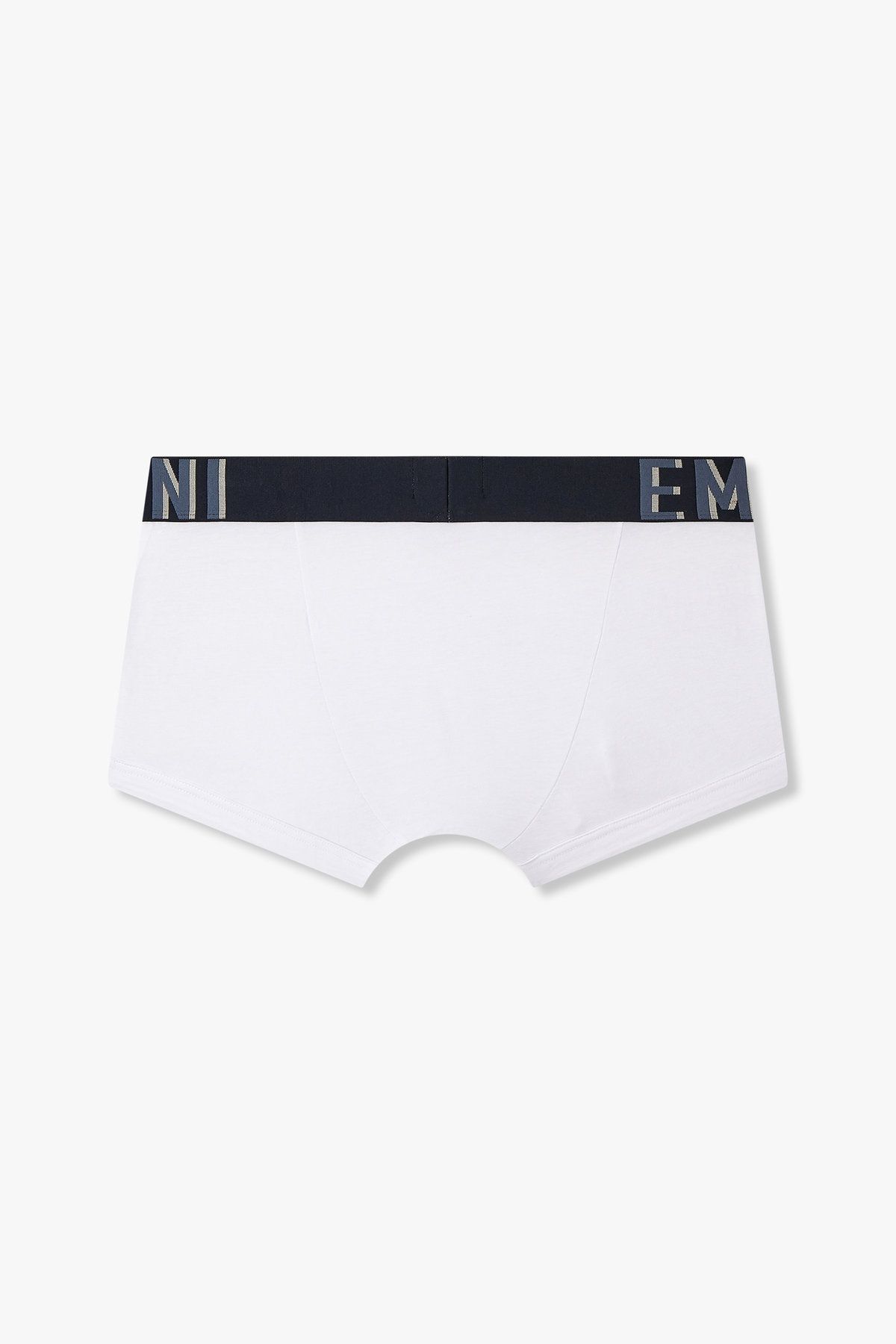 엠포리오 아르마니 언더웨어(EMPORIO ARMANI UNDERWEAR) 남성 볼드 로고 밴딩 코튼 드로즈 _화이트 0815112005