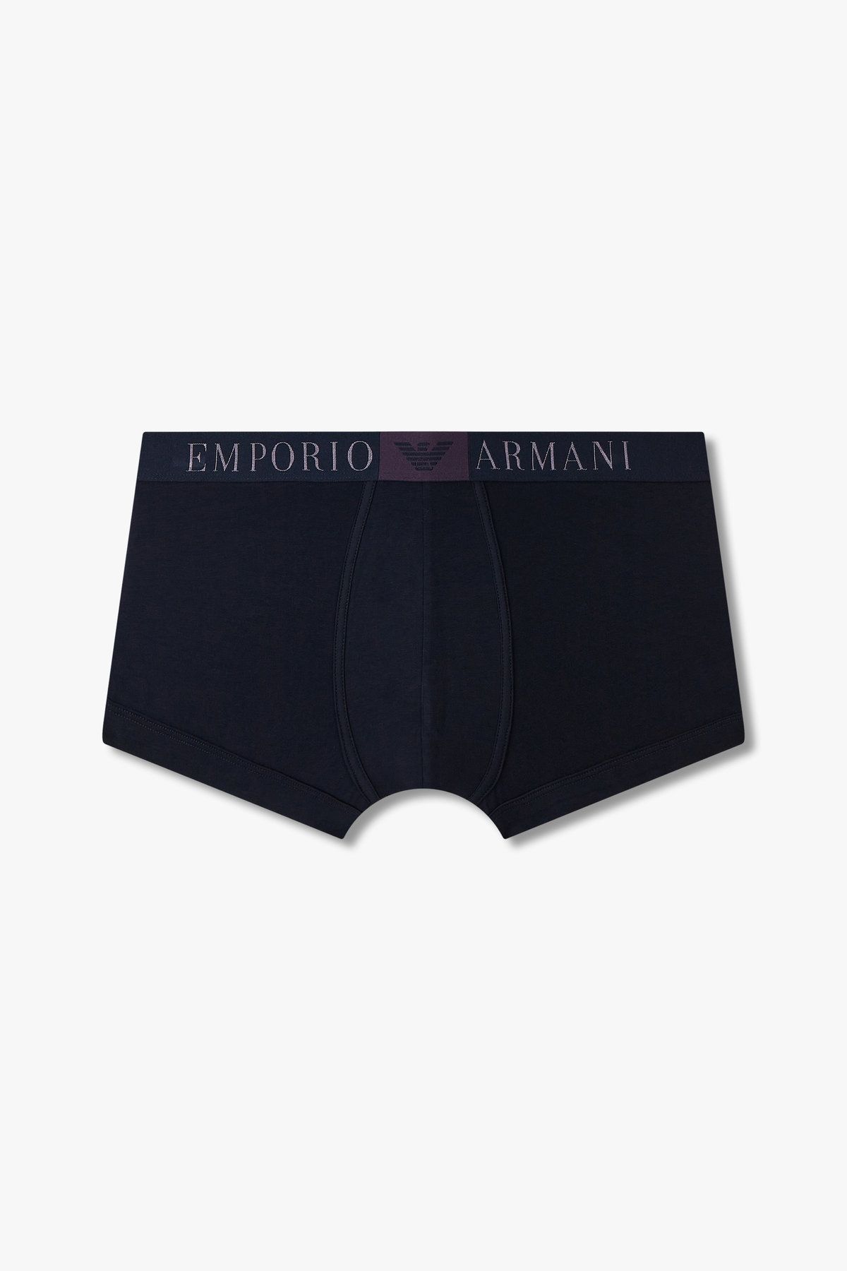 엠포리오 아르마니 언더웨어(EMPORIO ARMANI UNDERWEAR) 남성 스퀘어 이글 밴딩 코튼 드로즈 _다크 블루 0815112015