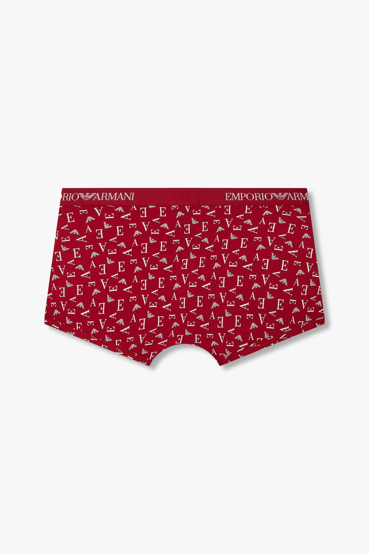 엠포리오 아르마니 언더웨어(EMPORIO ARMANI UNDERWEAR) 남성 어시메트릭 패턴 코튼 드로즈 _레드 0815112322