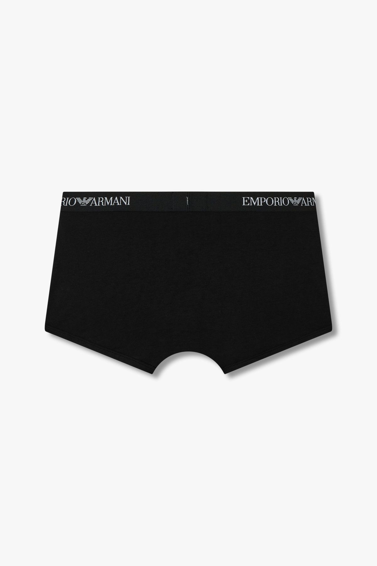 엠포리오 아르마니 언더웨어(EMPORIO ARMANI UNDERWEAR) 남성 로고 밴딩 솔리드 코튼 드로즈 _블랙 0815112323