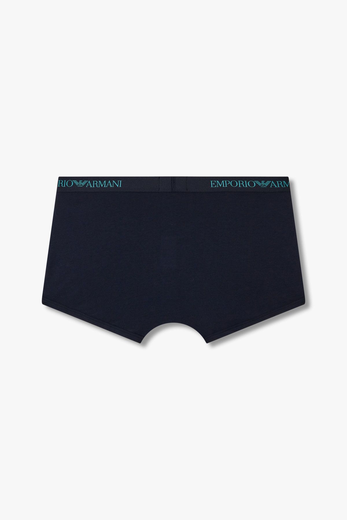 엠포리오 아르마니 언더웨어(EMPORIO ARMANI UNDERWEAR) 남성 로고 밴딩 솔리드 코튼 드로즈 _다크 블루 0815112324