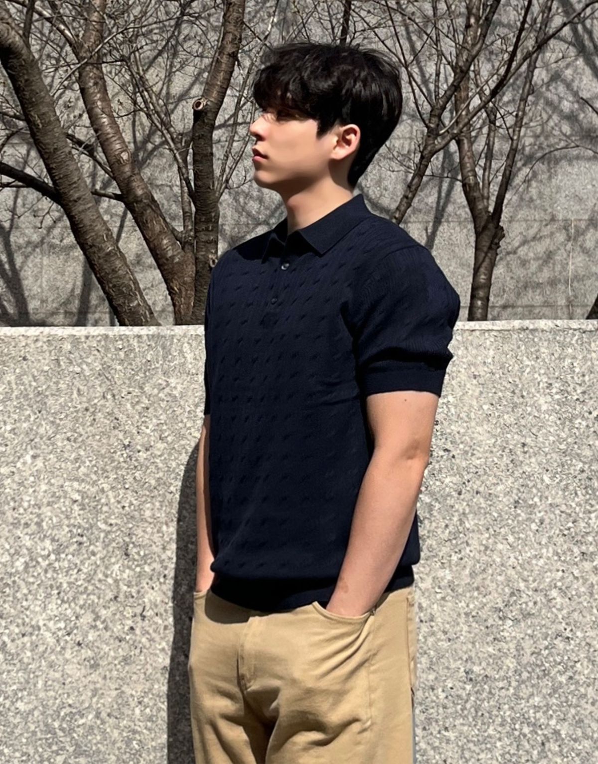 지오다노(GIORDANO) 케이블 반팔 니트(12GG) 055522 [8color]